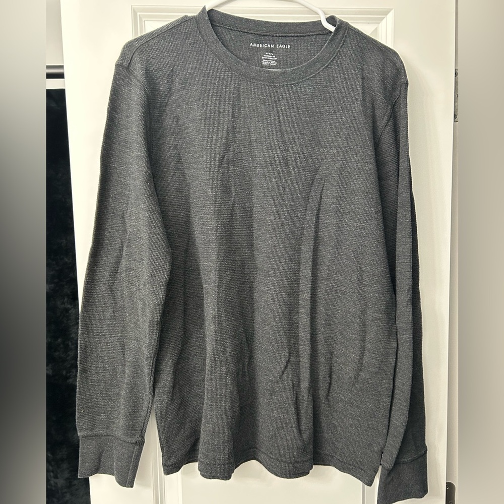 AMERICAN EAGLE Outfitters Dark Gray Sweatshirt